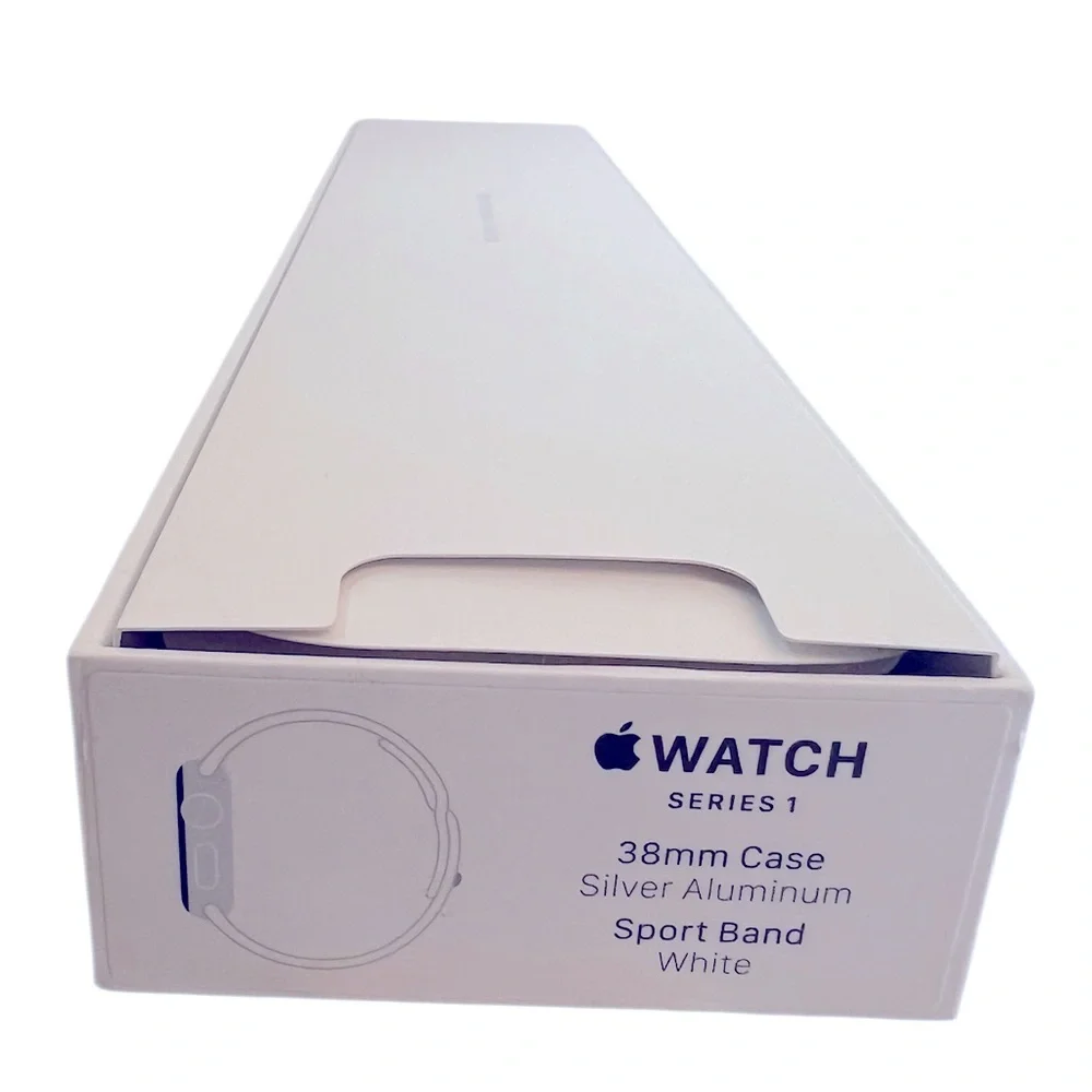 EMPTY BOX ONLY—White Apple Watch Box